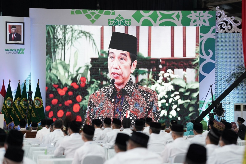 Buka Munas IX LDII, Presiden Ajak Ormas Islam Moderasi dalam Beragama