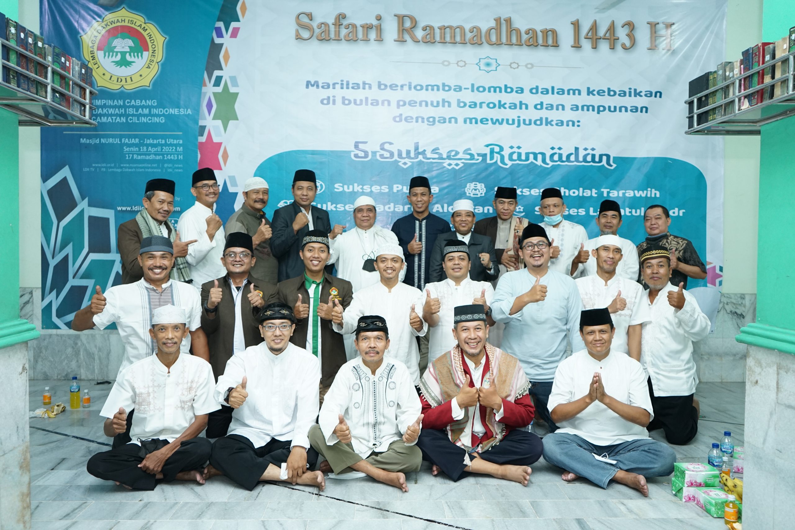 Tingkatkan Ukhuwah Islamiyah PC LDII Cilincing Gelar Pengajian Safari Ramadhan