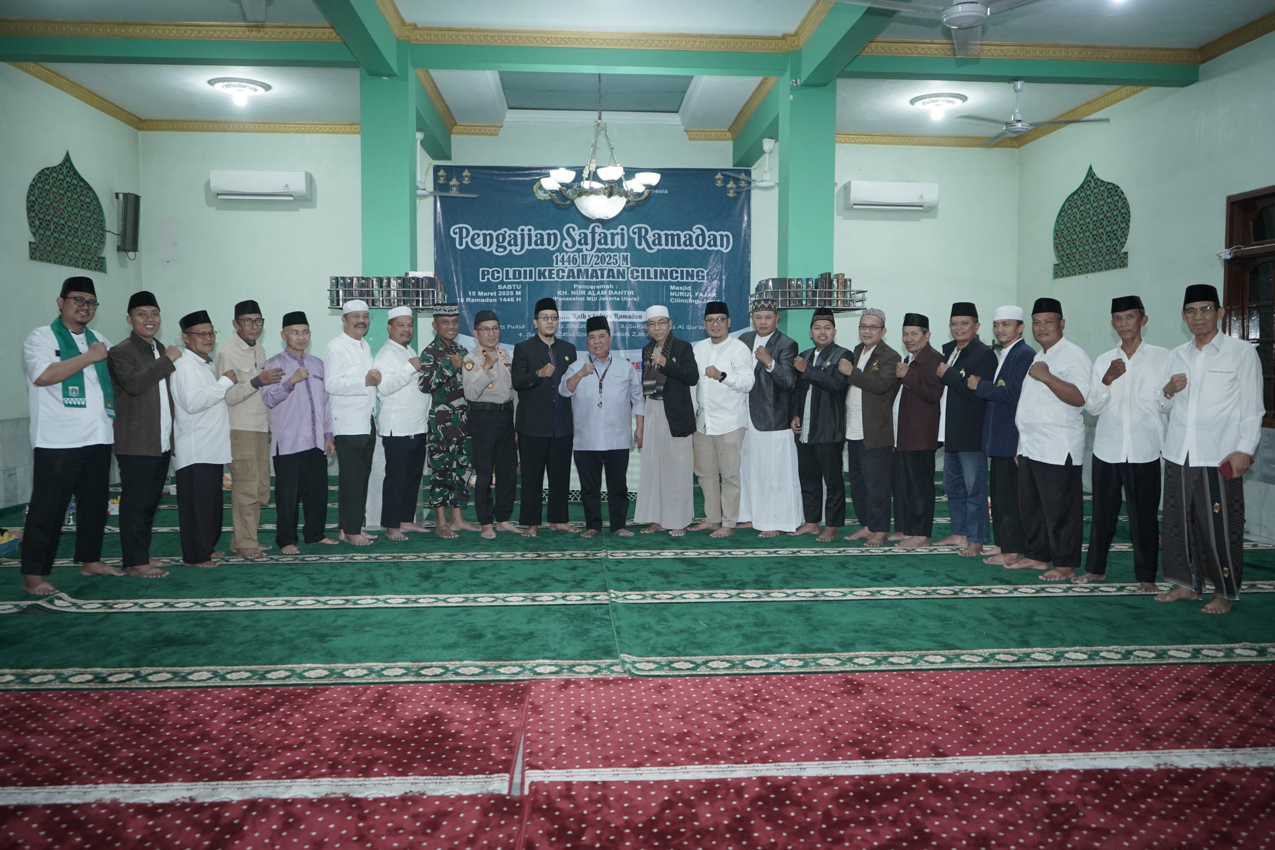 Pererat Silaturahim Antar Umat, PC LDII Cilincing menggelar Safari Ramadhan 1446 H Bersama 3 Pilar.
