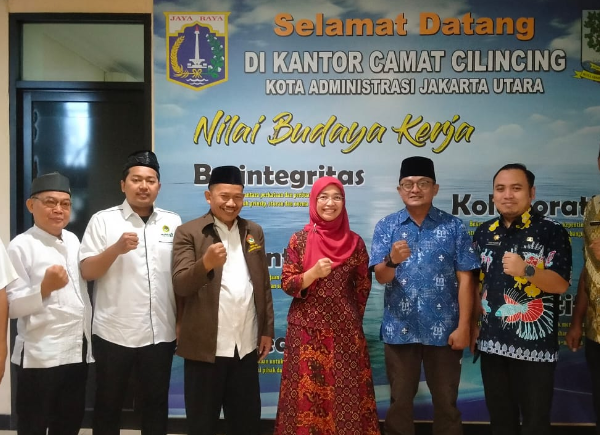 Audiensi PC LDII Cilincing ke Camat