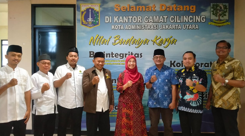 Audiensi PC LDII Cilincing ke Camat